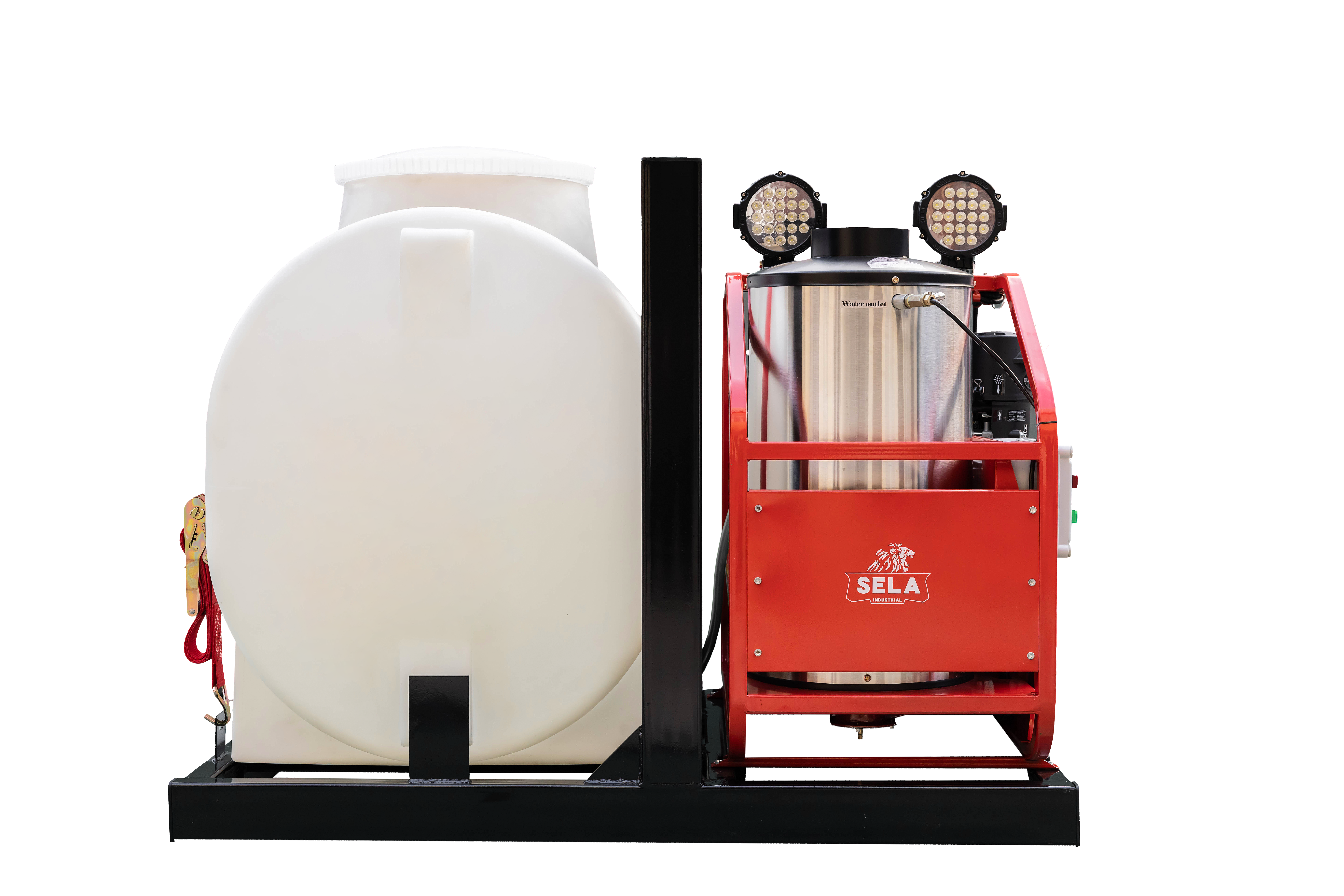 SELA Industrial 4000PSI Hot Water Pressure Washer For Pickup Truck