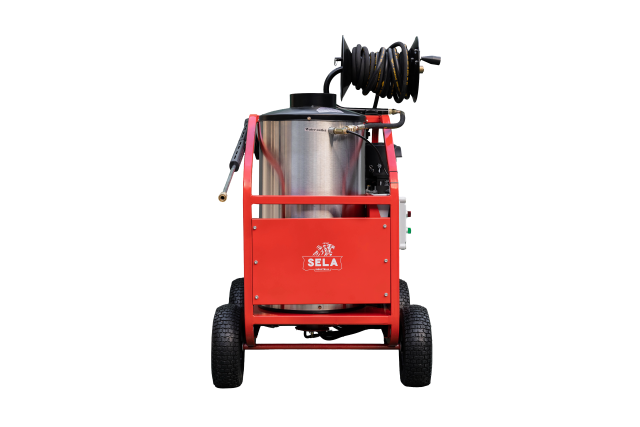 SELA Industrial 4000PSI Hot Water Pressure Washer With Wheels