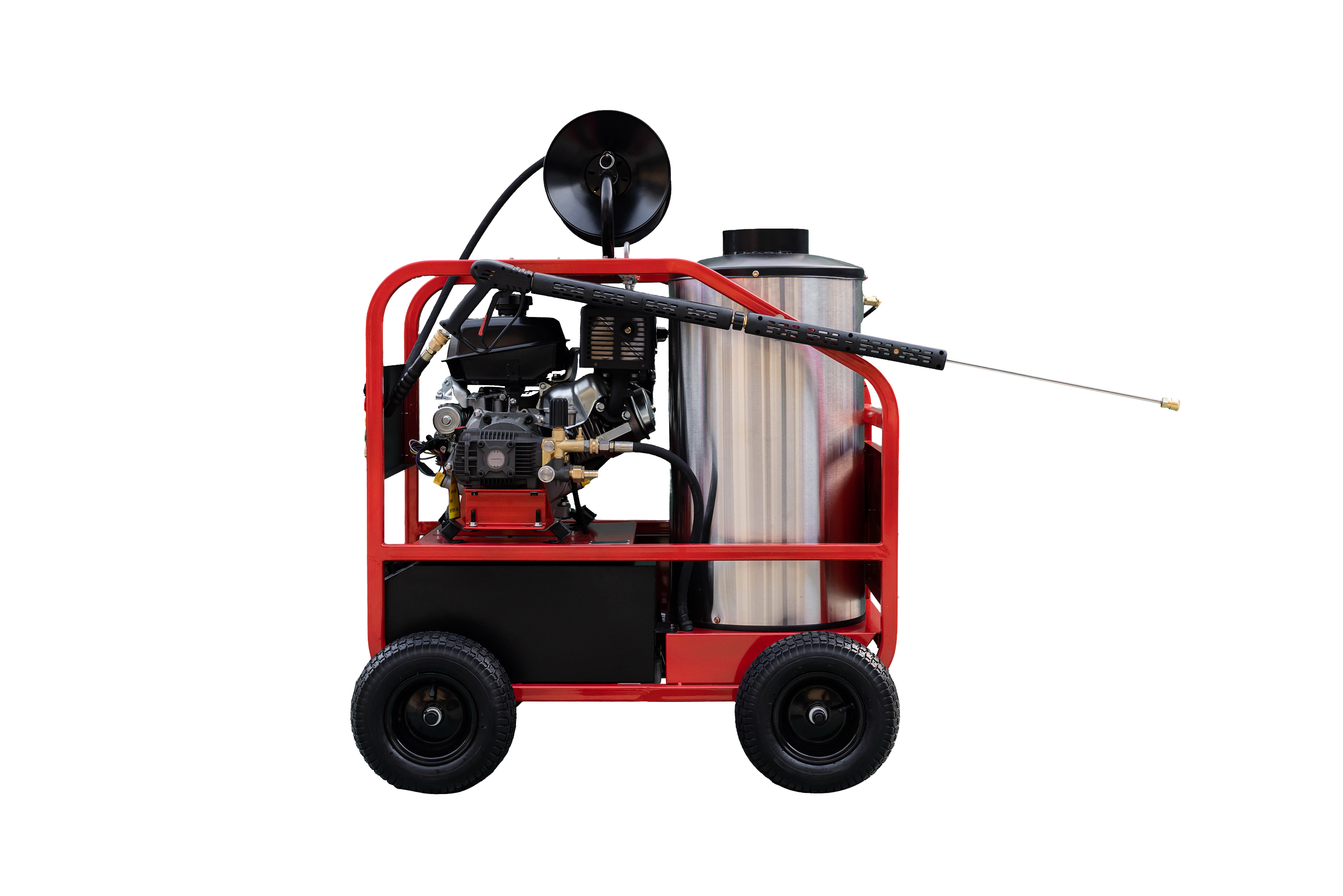 SELA Industrial 4000PSI Hot Water Pressure Washer With Wheels