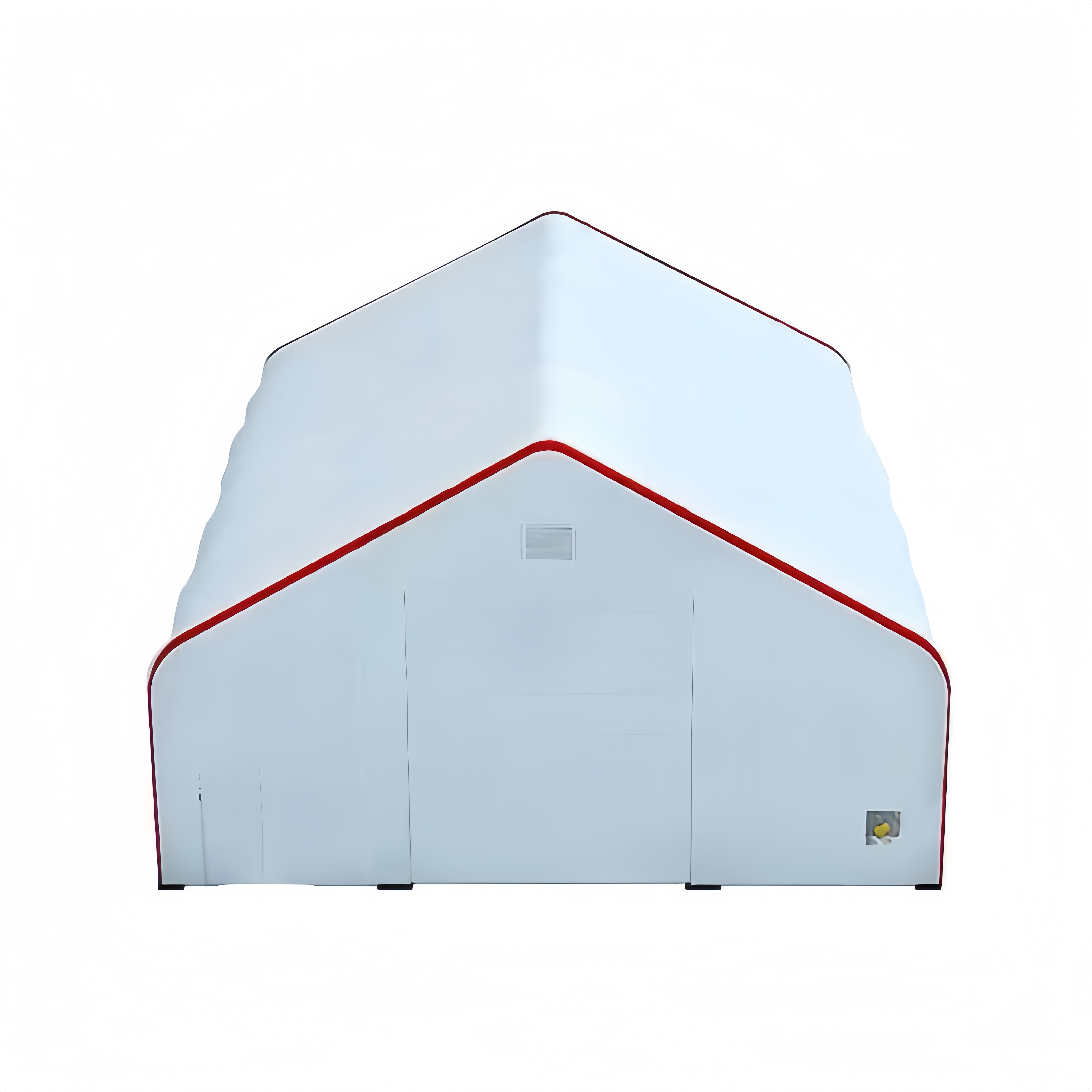 SELA Industrial W40’×L60’×H24’ PVC Cover Double Truss Peak Storage Shelter