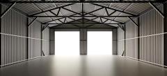 SELA Industrial 25FT x 33FT Metal Warehouse Shed