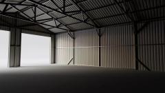 SELA Industrial 25FT x 41FT Metal Warehouse Shed