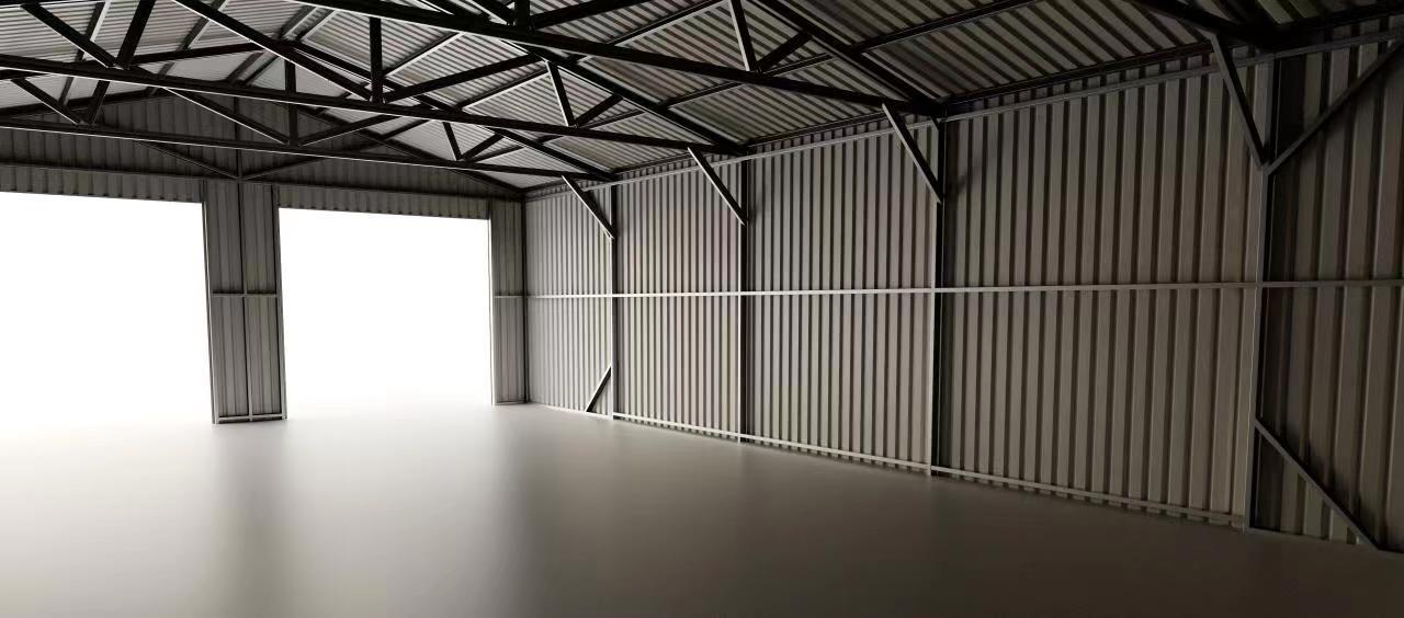 SELA Industrial 25FT x 33FT Metal Warehouse Shed