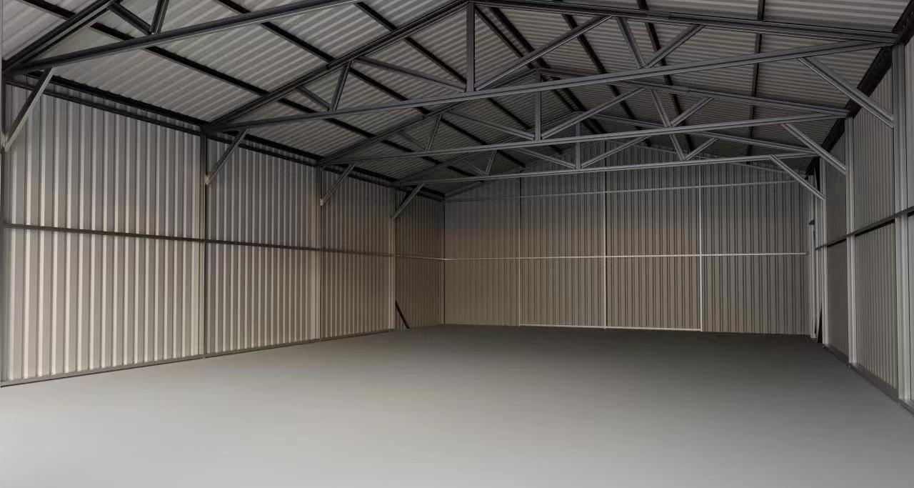 SELA Industrial 25FT x 33FT Metal Warehouse Shed