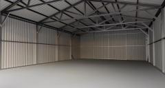 SELA Industrial 25FT x 41FT Metal Warehouse Shed