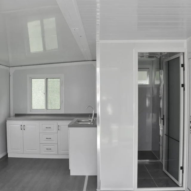 SELA Industrial 20FT Expandable Container House Including Two Bedrooms, One Living Room, Kitchen, Bathroom