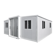 SELA Industrial 20FT Expandable Container House Including Two Bedrooms, One Living Room, Kitchen, Bathroom