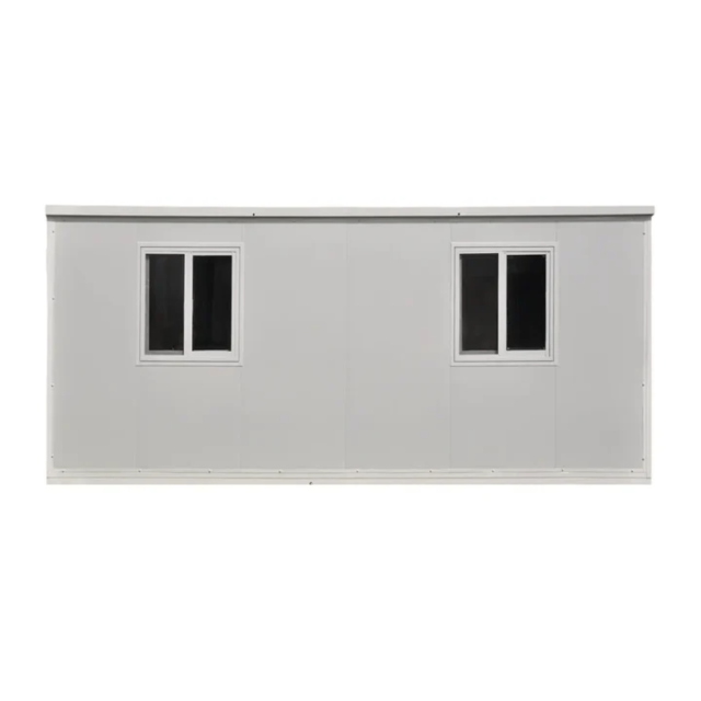 SELA Industrial 20FT Expandable Container House Including Two Bedrooms, One Living Room, Kitchen, Bathroom