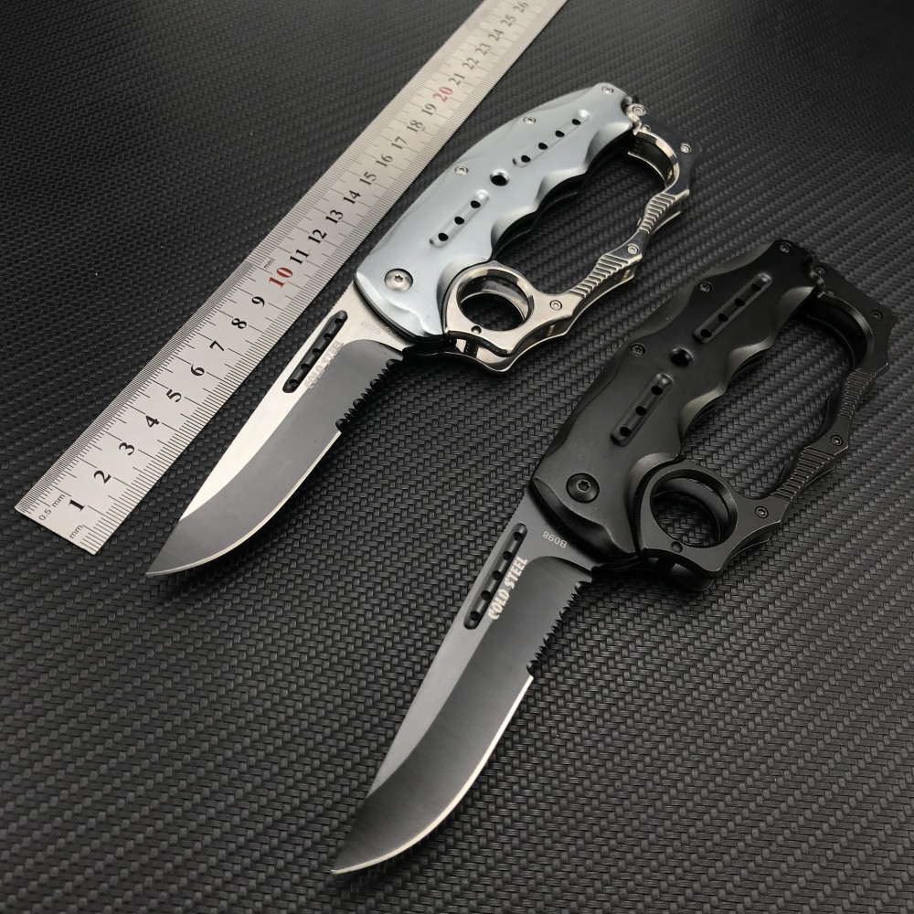 Cold Steel B098 Fist Folding Knife/Black/White