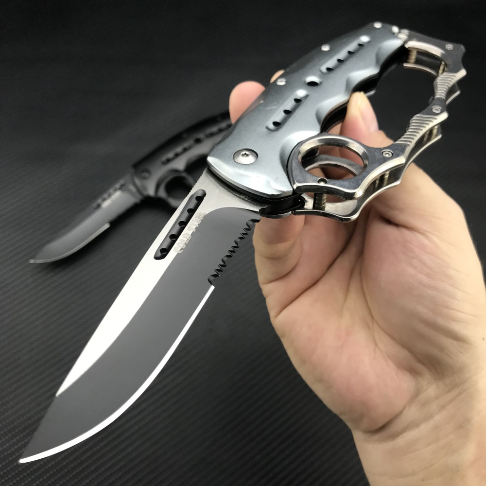 Cold Steel B098 Fist Folding Knife/Black/White