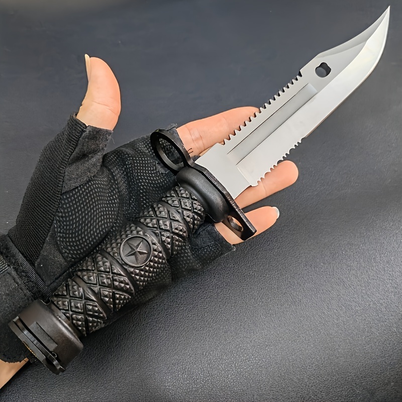 Cutting Tool, Escape Tool, Broken Window Tool With K Sheath, Perfect For Meat, Fruit, Camping - Blade Design, G10 Handle, All-in-One Dragon Design, High-End Quality- For Fishing, Hiking, Survival, Gifts For Men And Women