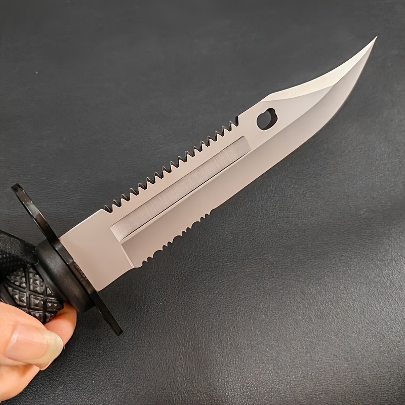Cutting Tool, Escape Tool, Broken Window Tool With K Sheath, Perfect For Meat, Fruit, Camping - Blade Design, G10 Handle, All-in-One Dragon Design, High-End Quality- For Fishing, Hiking, Survival, Gifts For Men And Women
