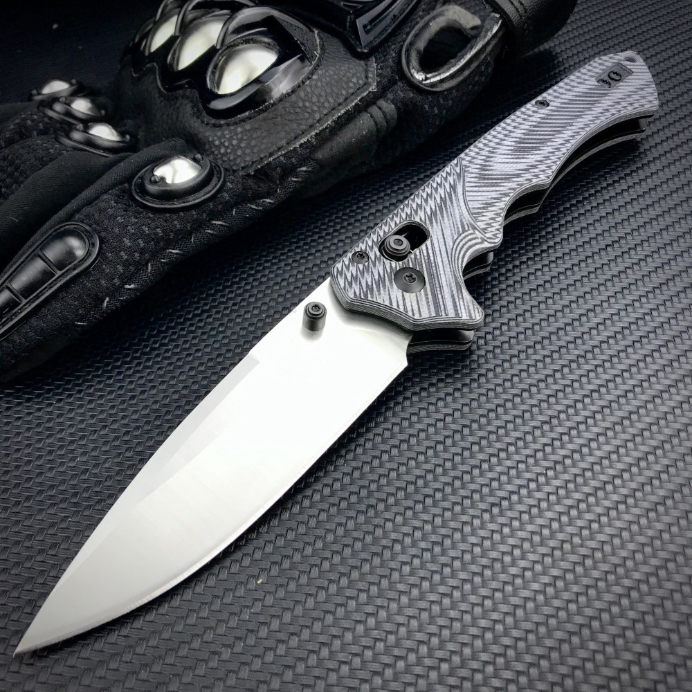 Outdoor folding knives, hunting knives, CNC precision grinding process knives, BM1401 model, S30V blades, G10 fiberglass handles, ergonomic folding knives – long-lasting and comfortable grip, not only a knife, but also your survival partner