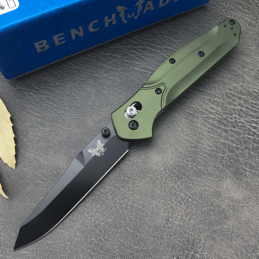 BM-940 folding knife, convenient knife, aluminum alloy handle, bearing lock, computer numerical control laser cutting technology, excellent quality