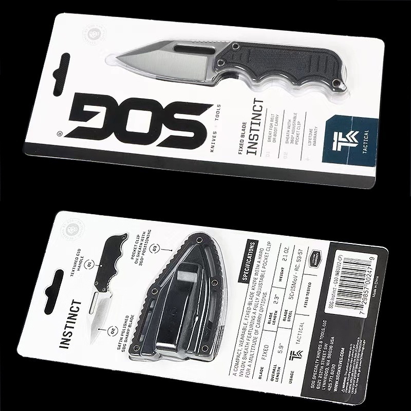 Outdoor Fixed Blade Straight Knife, SOG Sog Outdoor Knife, Wilderness Survival Gear Pocket Knife, Portable Mini Self-Defense Knife with K Sheath, Hunting Knife, Full Keel Survival Straight Knife, Jungle Straight Knife – forged for wilderness adventures