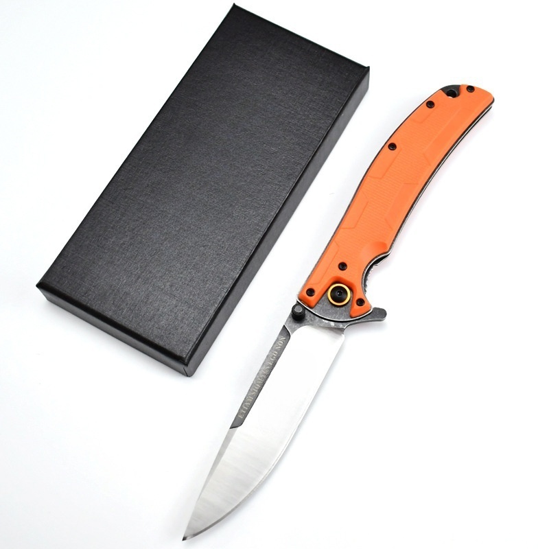Outdoor Camping Knife, D2 Steel Cutting Material, G10 FRP Handle, Extreme Force 0247 Hunting Pocket Knife, Tactical Folding Knife – Hiking, Camping, Survival All-Around Companion