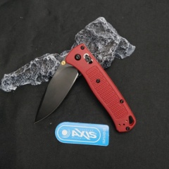 Red handle and black blade