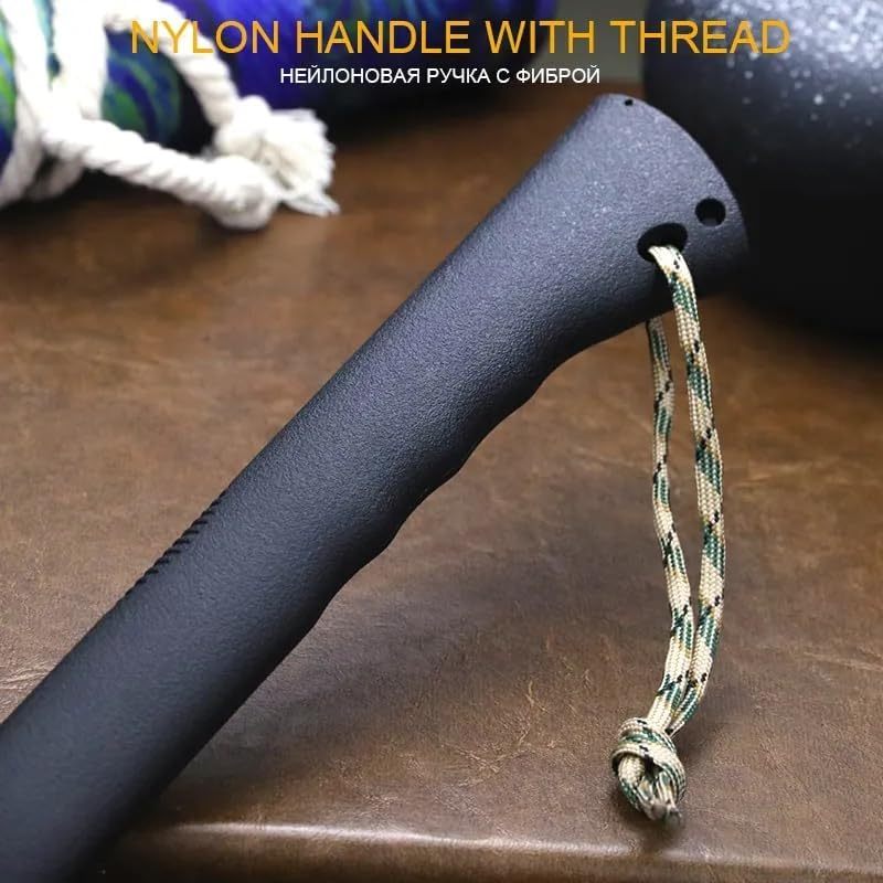 Outdoor axes, axes for cutting trees and wood, fire axes, tactical axes for field equipment, sapper axes, camp axes, multi-functional axes, band saws (knives), whistles, magnesium rods, etc., gifts for men, self-defense gifts