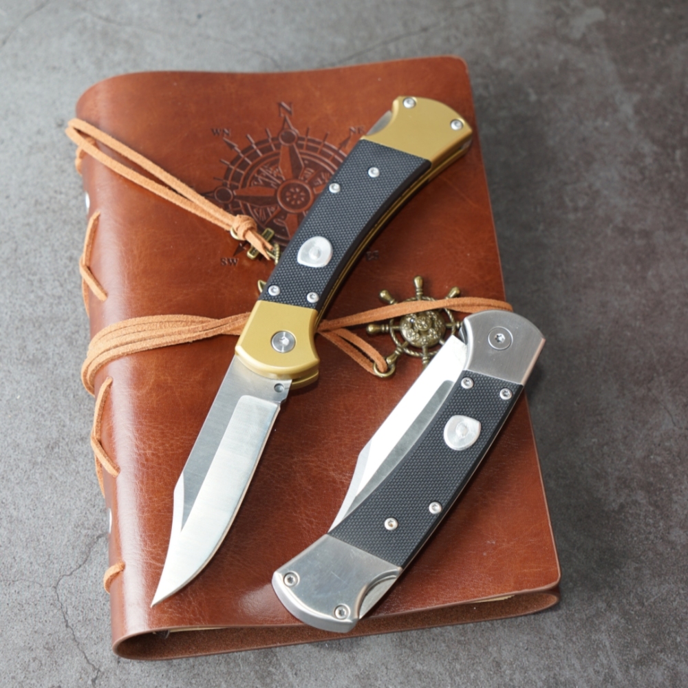 Outdoor life-saving equipment pocket folding knife, BU-CK112 folding knife, storage holster, EDC knife multi-function tool, tail lock design, safe use, knife fan collector