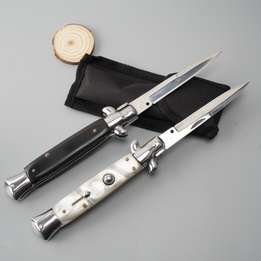 Mafia Outdoor Folding Knife Wild High Hardness Self Defense Tools Camping Knives Italy ACK, Outdoor and Life Saving Equipment, Knife Multi-Tool