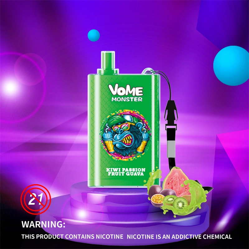 RandM Vome Monster 10000 Puffs E Cigarettes Vaper Disposable Puff 10k 0% 2% 5% 20ml Prefilled Pod Mesh Coil 850mah Rechargeable Battery Air Flow Control Pen