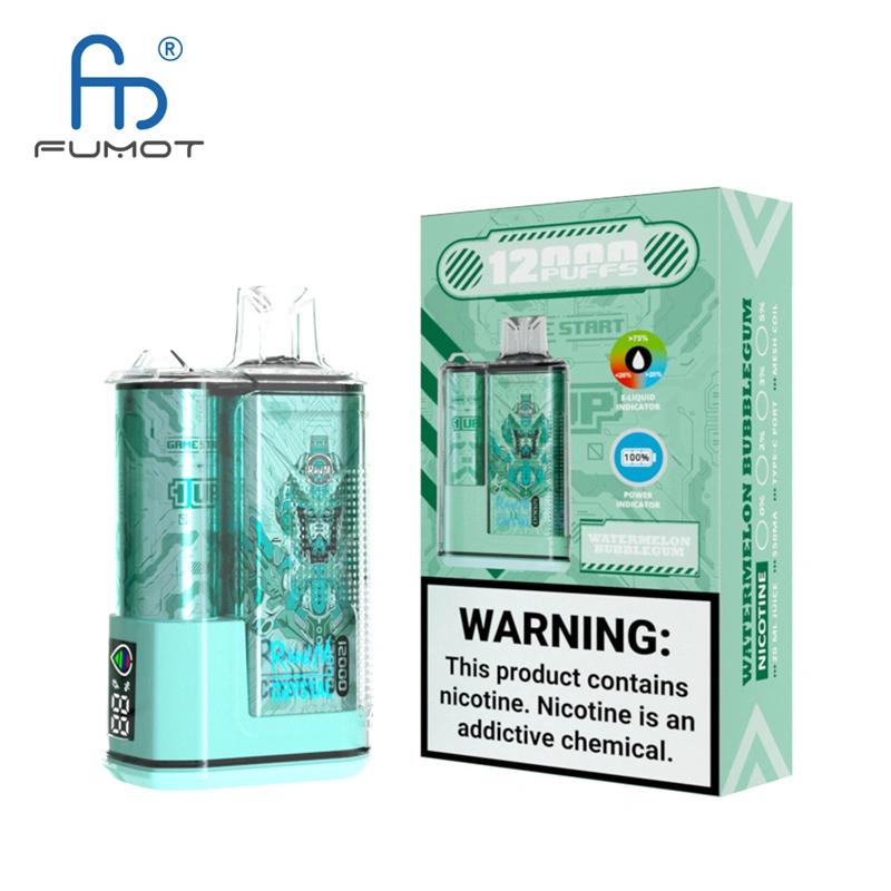 Original Randm Crystal 12000 Puffs Disposable Vape E-cigarettes 0% 2% 3%5% Puff 12000 20ml Prefilled Pod Mesh Coil 650mah Rechargeable Battery Pen
