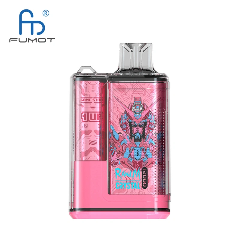 Original Randm Crystal 12000 Puffs Disposable Vape E-cigarettes 0% 2% 3%5% Puff 12000 20ml Prefilled Pod Mesh Coil 650mah Rechargeable Battery Pen