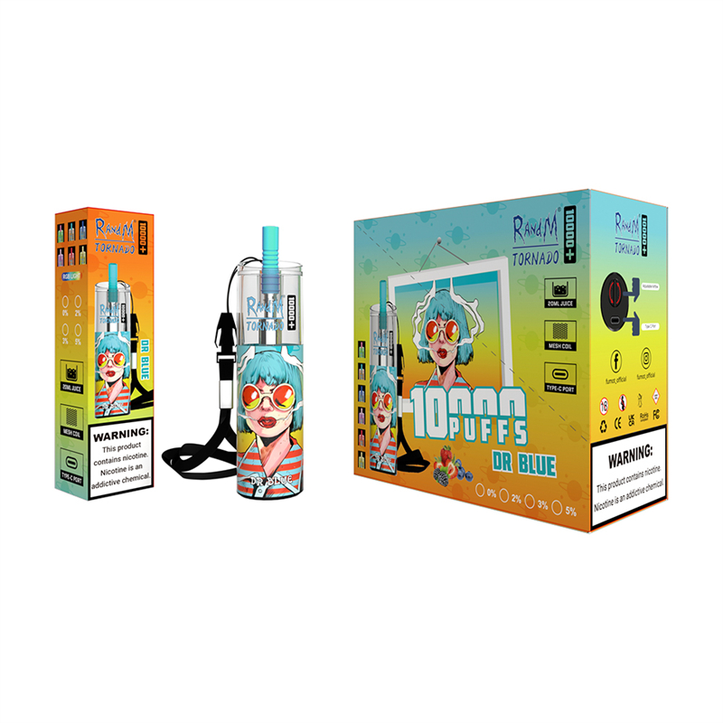 elfbar elfa kaufen RandM Tornado 10000 Plus Puffs E Cigarettes Vapes Disposable Puff 10k 0% 2%  3% 5% 20ml Prefilled Pod Mesh Coil 850mah Rechargeable Battery Pen