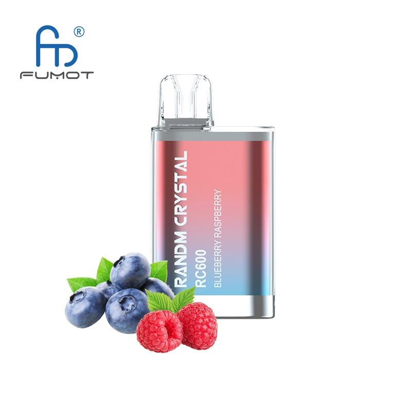 RandM Crystal RC 600 Puffs Vapes E Cigarettes Disposable 0% 2% 3% 5% 2ml Prefilled Pod 400mah Rechargeable Battery Puff 600 Pen