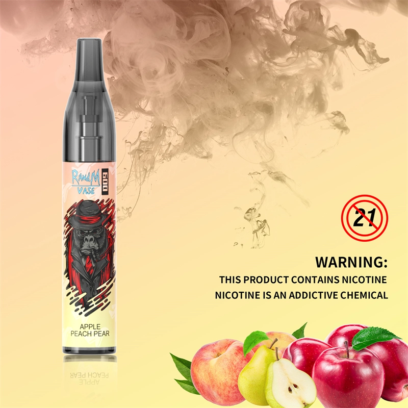 Original RandM Vase 600 Puffs Disposable Vape E-cigarettes 0% 2% 5% 2ml Prefilled Mesh Coil Pod 350mah Battery 20 flavors available Puff 600 Pen Device