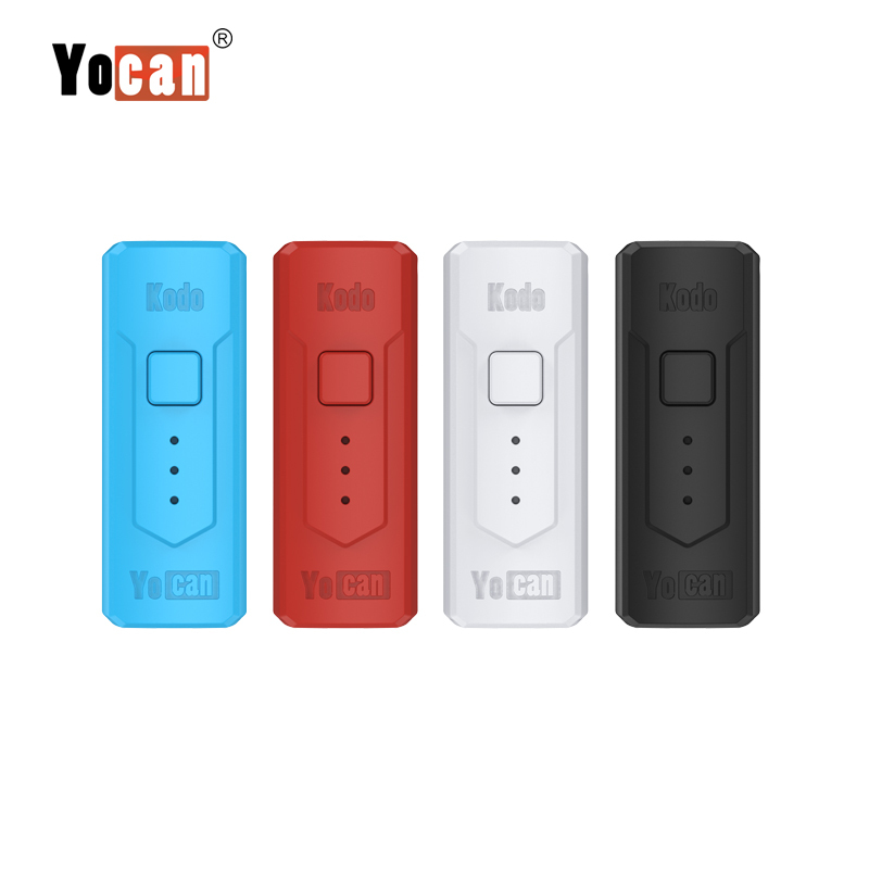 Yocan Kodo Battery 400mAh 20pcs/Box Preheat Mod 510 Threading Adjustable Voltage Batterries Vape Cig Pen Vaporizer Atomizer