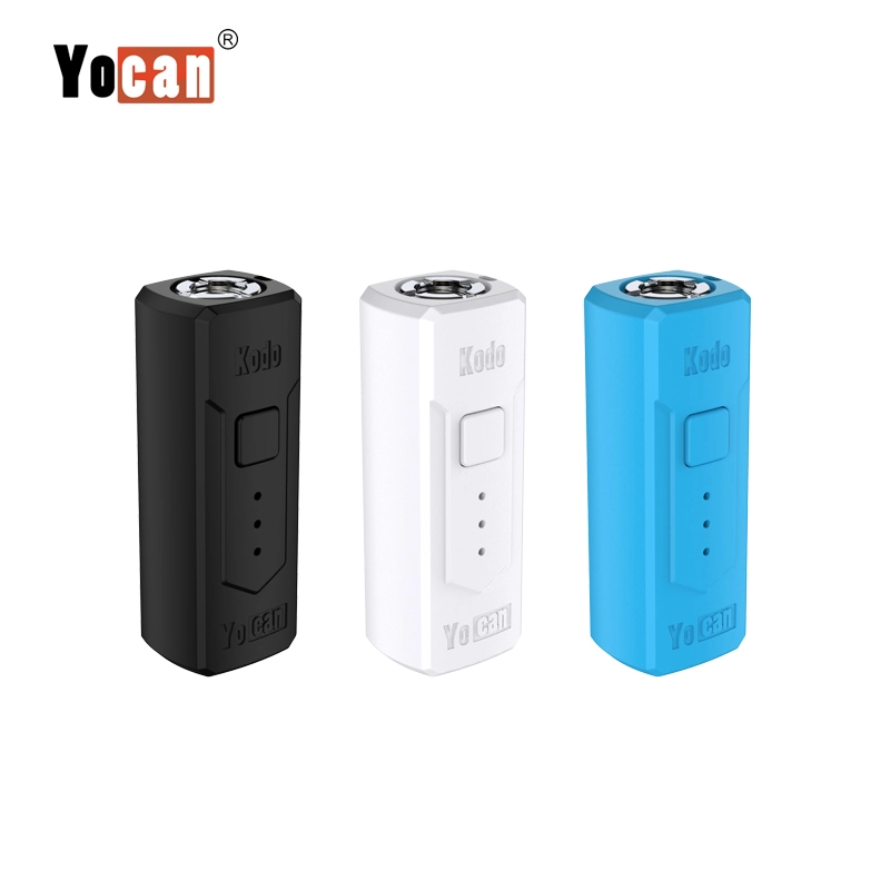 Yocan Kodo Battery 400mAh 20pcs/Box Preheat Mod 510 Threading Adjustable Voltage Batterries Vape Cig Pen Vaporizer Atomizer