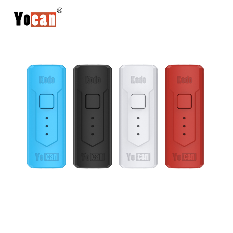 Yocan Kodo Battery 400mAh 20pcs/Box Preheat Mod 510 Threading Adjustable Voltage Batterries Vape Cig Pen Vaporizer Atomizer