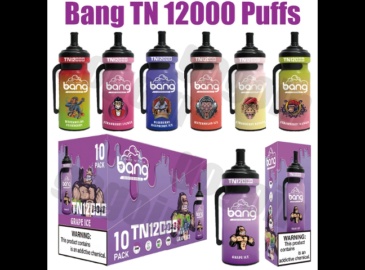 Bang TN 12000 Puffs Disposable Electronic Cigarettes Vape Puff 12k 0% 2% 3% 5% 20ml Prefilled Pod Mesh Coil 600mah Rechargeable Pen