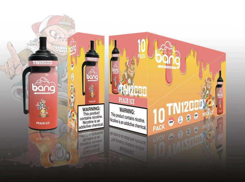 Bang TN 12000 Puffs Disposable Electronic Cigarettes Vape Puff 12k 0% 2% 3% 5% 20ml Prefilled Pod Mesh Coil 600mah Rechargeable Pen