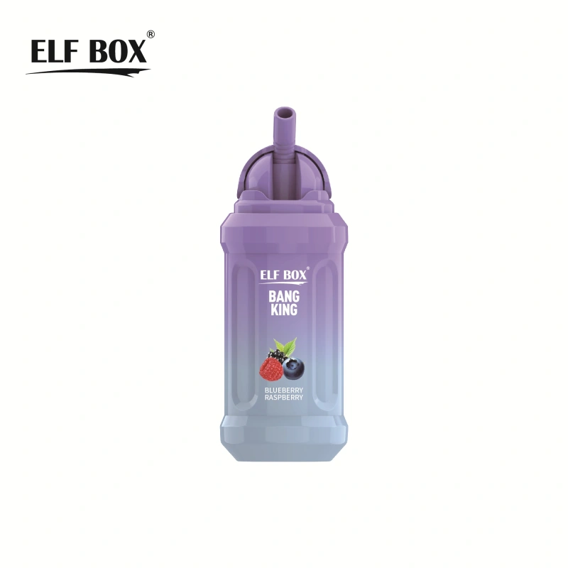 ELF BOX Bang King 12000 Puffs Disposable Vape E Cigarettes Puff 12k 0% 2% 3% 5% 23ml Prefilled Pod 600mah Rechargeable Battery Pen