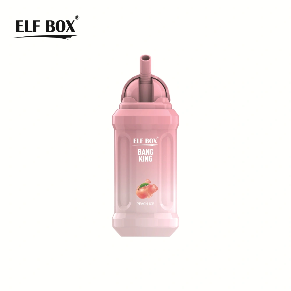 ELF BOX Bang King 12000 Puffs Disposable Vape E Cigarettes Puff 12k 0% 2% 3% 5% 23ml Prefilled Pod 600mah Rechargeable Battery Pen