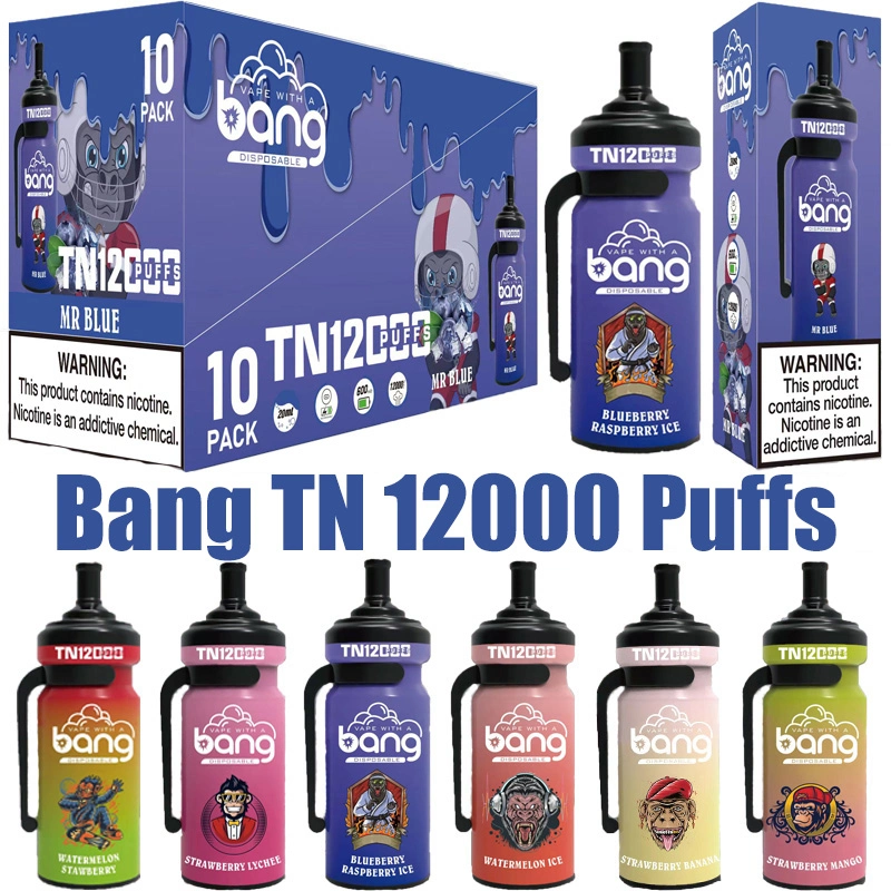 Bang TN 12000 Puffs Disposable Electronic Cigarettes Vape Puff 12k Prefilled Pod Bang TN 12000 Puffs Disposable Electronic Cigarettes Vape Puff 12k Prefilled Pod