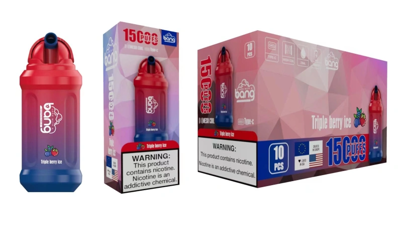 Bang 15000 Puffs Vape Disposable E Cigarettes Puff 15k 0% 2% 3% 5% 23ml Prefilled Pod Mesh Coil 650mah Rechargeable Battery Vaper Pen
