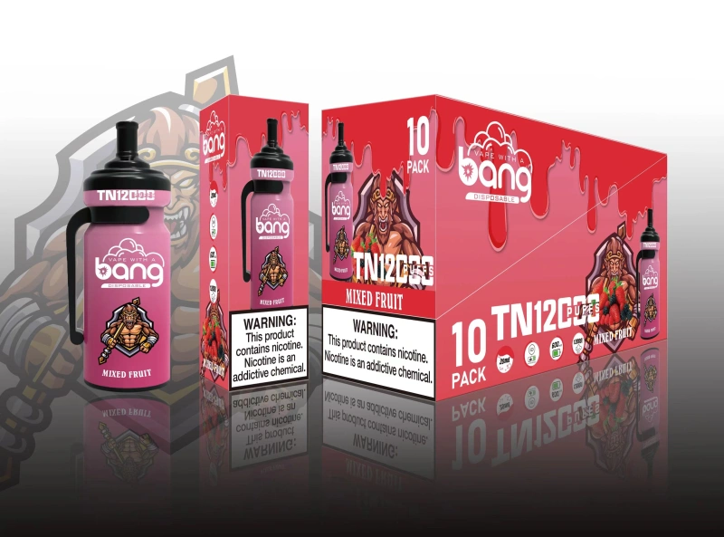 Bang TN 12000 Puffs Disposable Electronic Cigarettes Vape Puff 12k 0% 2% 3% 5% 20ml Prefilled Pod Mesh Coil 600mah Rechargeable Pen
