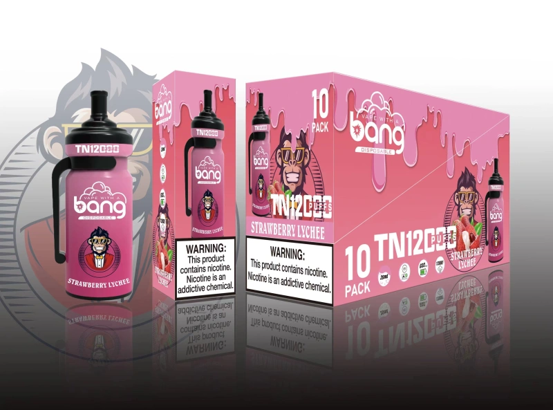Bang TN 12000 Puffs Disposable Electronic Cigarettes Vape Puff 12k 0% 2% 3% 5% 20ml Prefilled Pod Mesh Coil 600mah Rechargeable Pen
