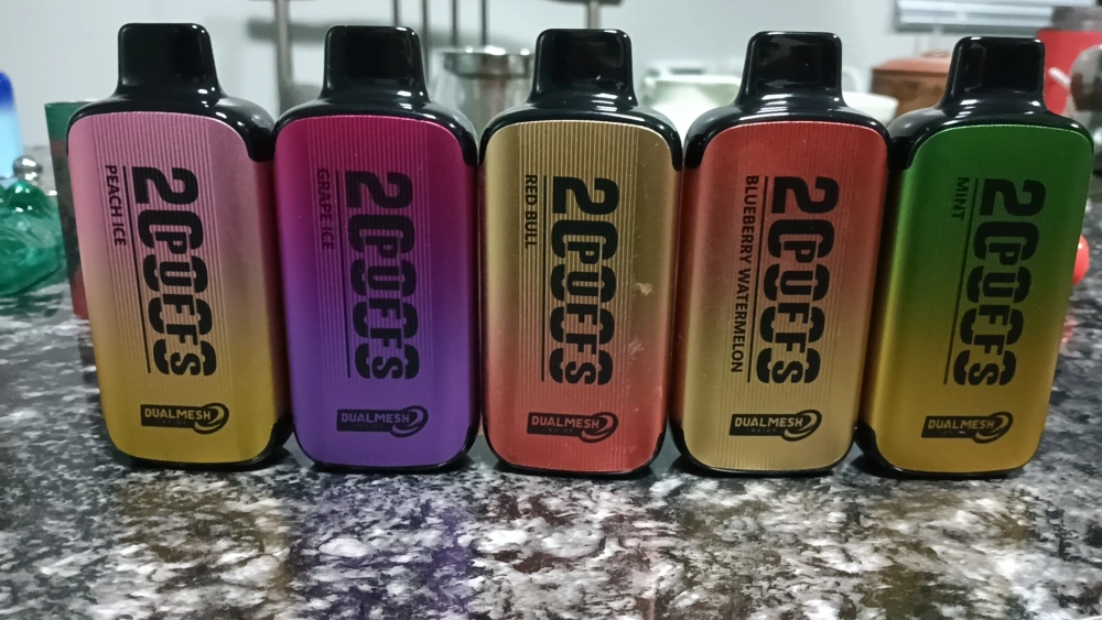 Bang 20000 Puffs Smart Screen Disposable Electronic Cigarettes Vape Puff 20k 0% 2% 3% 5% 20ml Prefilled Pod Mesh Coil 650mah Rechargeable Battery Pen