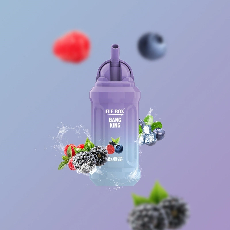 ELF BOX Bang King 12000 Puffs Disposable Vape E Cigarettes Puff 12k 0% 2% 3% 5% 23ml Prefilled Pod 600mah Rechargeable Battery Pen