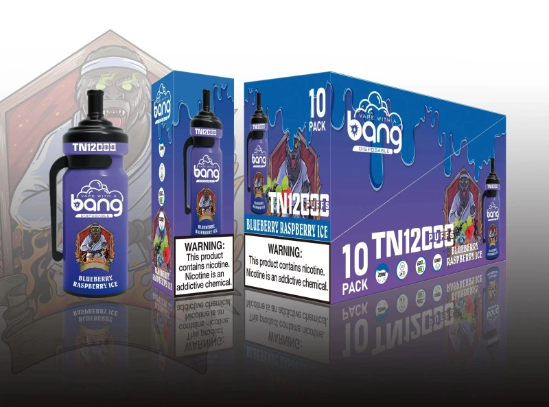 Bang TN 12000 Puffs Disposable Electronic Cigarettes Vape Puff 12k 0% 2% 3% 5% 20ml Prefilled Pod Mesh Coil 600mah Rechargeable Pen