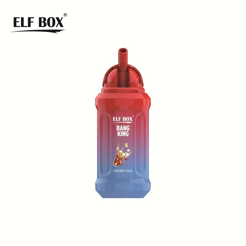 ELF BOX Bang King 12000 Puffs Disposable Vape E Cigarettes Puff 12k 0% 2% 3% 5% 23ml Prefilled Pod 600mah Rechargeable Battery Pen