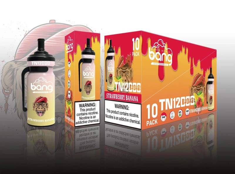 Bang TN 12000 Puffs Disposable Electronic Cigarettes Vape Puff 12k 0% 2% 3% 5% 20ml Prefilled Pod Mesh Coil 600mah Rechargeable Pen