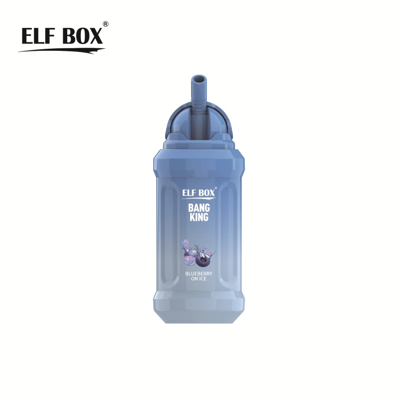 ELF BOX Bang King 12000 Puffs Disposable Vape E Cigarettes Puff 12k 0% 2% 3% 5% 23ml Prefilled Pod 600mah Rechargeable Battery Pen