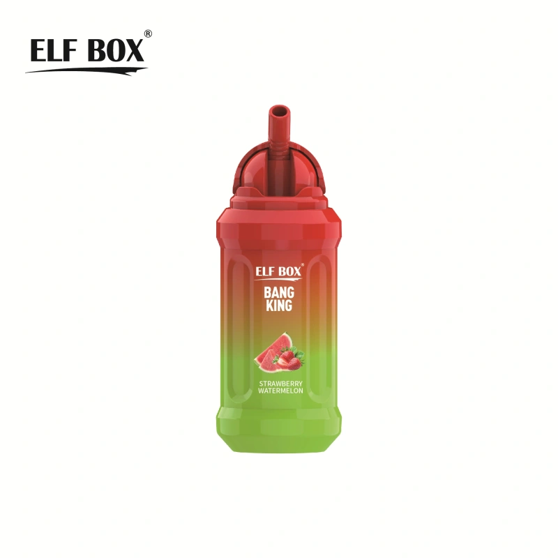ELF BOX Bang King 12000 Puffs Disposable Vape E Cigarettes Puff 12k 0% 2% 3% 5% 23ml Prefilled Pod 600mah Rechargeable Battery Pen