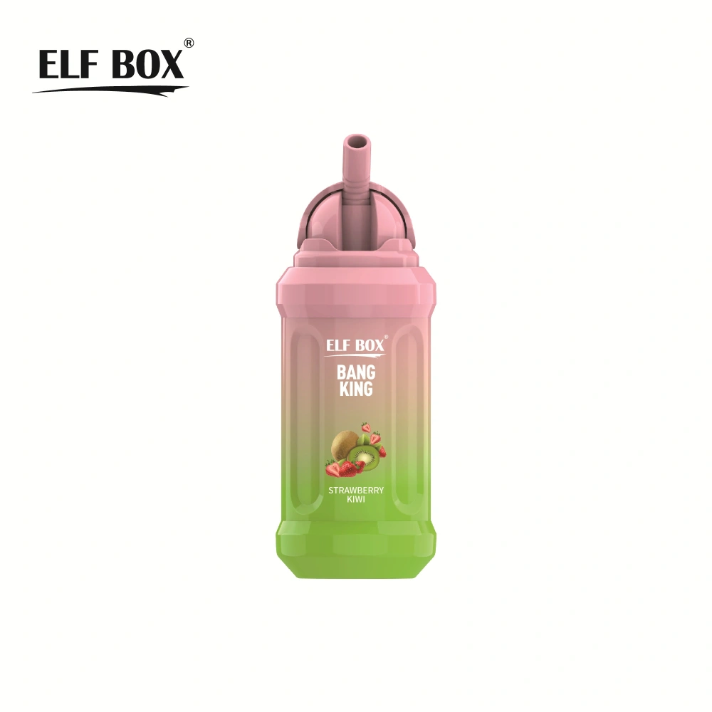 ELF BOX Bang King 12000 Puffs Disposable Vape E Cigarettes Puff 12k 0% 2% 3% 5% 23ml Prefilled Pod 600mah Rechargeable Battery Pen