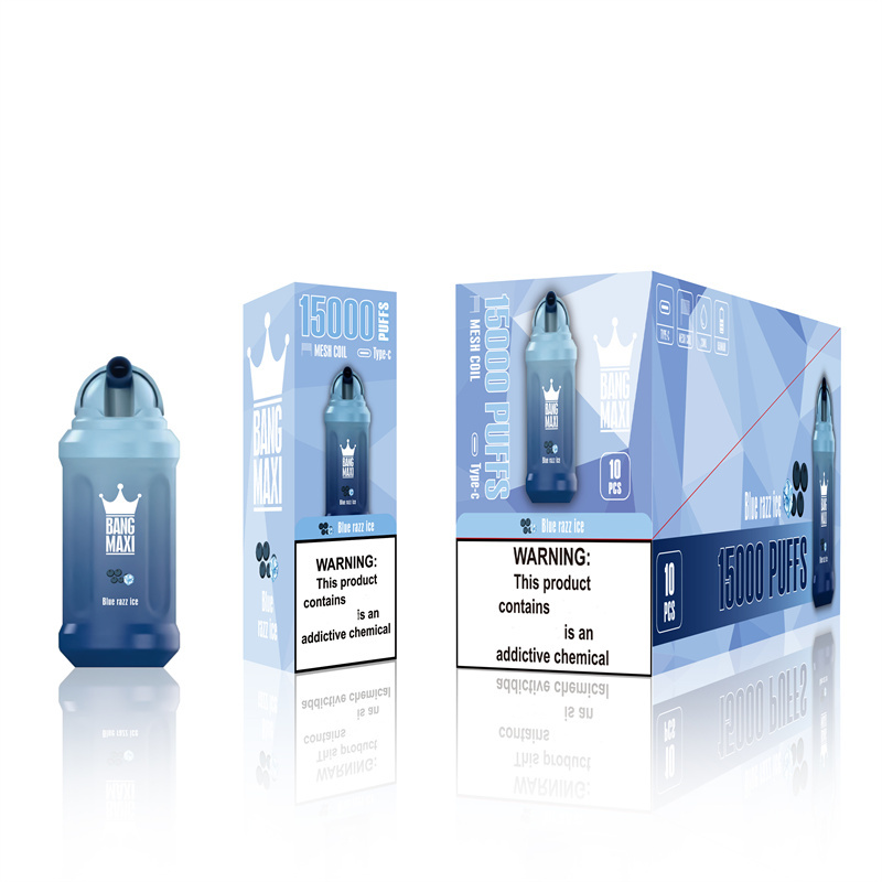 AIVONO Aim Bang Maxi 15000 Puffs Disposable Vape E Cigarettes Puff 15k 0% 2% 3% 5% 23ml Prefilled Pod Mesh Coil 650mah Rechargeable Battery Pen
